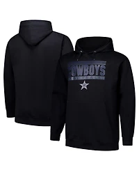 Fanatics Men's Black Dallas Cowboys Big Tall Pop Pullover Hoodie