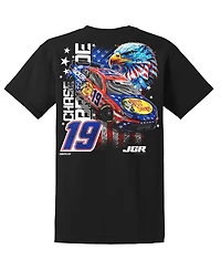 Joe Gibbs Racing Team Collection Men's Black Chase Briscoe Bass Pro Shops Car T-Shirt