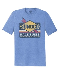 Nascar Men's Heather Blue Sunoco Tri-Blend T-Shirt