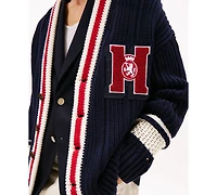 Tommy Hilfiger Men's Letterman Long-Sleeve Cardigan
