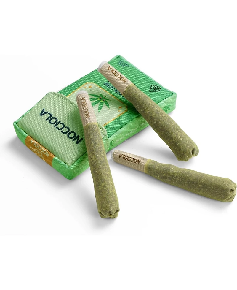 Nocciola 3 Pack Purr-Re-Roll Cat Toy Set, 100% Premium Cat Herb Filling, Natural Stimulation for Cats, Safe Teething & Kicker Toys, Perfect for Kitten