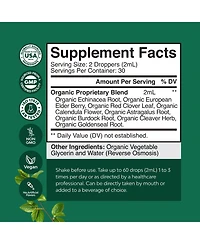 Lymphatic Support Drops, Brown, 2oz