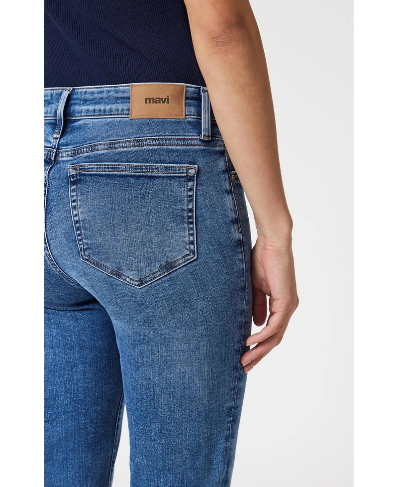 Mavi Jeans Women's Mavi Emma Slim Boyfriend In Mid Brushed Tribeca