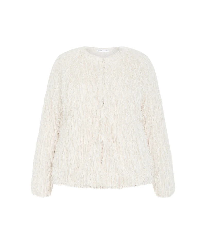 City Chic Women's Plus Sparkle Queen Jacket