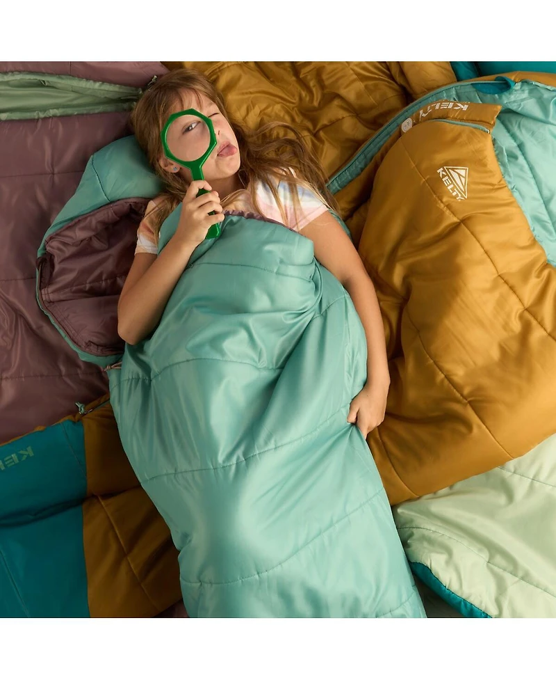 Kelty Mistral Sleeping Bag: 20F Synthetic Kids' Bags