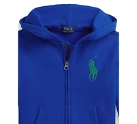 Polo Ralph Lauren Boys 2-7 Big Pony Fleece Full-Zip Hoodie