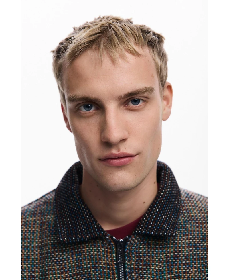 Desigual Men's Mottled pocket jacket