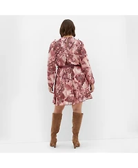 City Chic Women's Plus Maddie Snake Print Dress