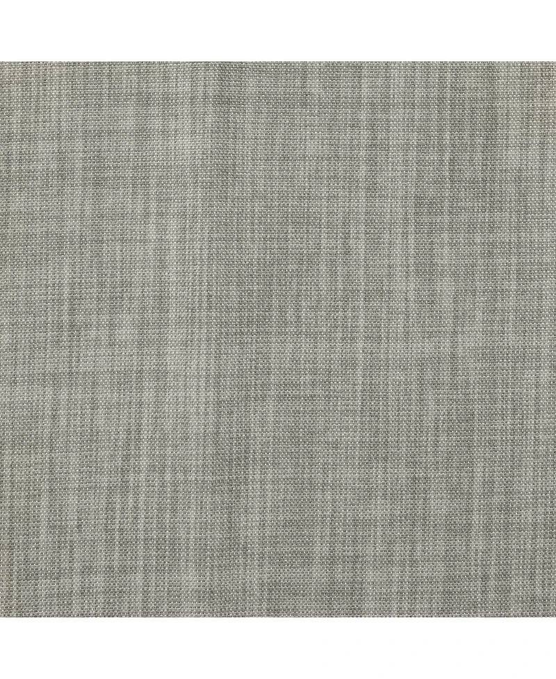 Habitat 100% Polyester Johnstown Light Filtering Faux Linen Textured Dual Header Curtain Panel 52" x 108" Silver