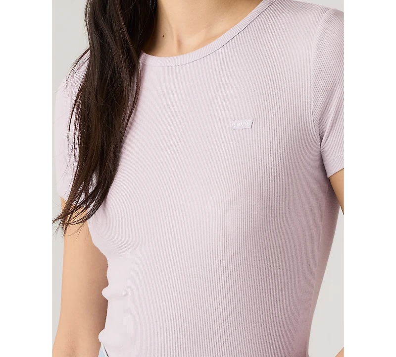 Levi's Women's Hayes Slim-Fit Short-Sleeve Crewneck T-Shirt