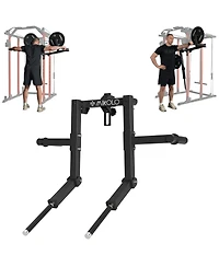 Mikolo Lateral Raise Machine for Squat Rack - Deltoid Trainer with 1" Hole Compatibility