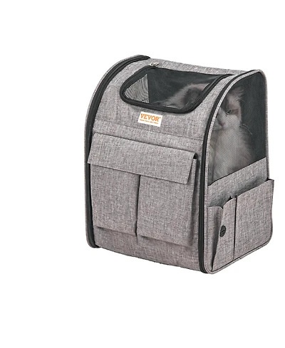 Rolling Pet Carrier Backpack with Removable Wheels for Under 18LBS Dog and Cat Travel Carrier Airline Approved for Small Dogs and Medium Cats