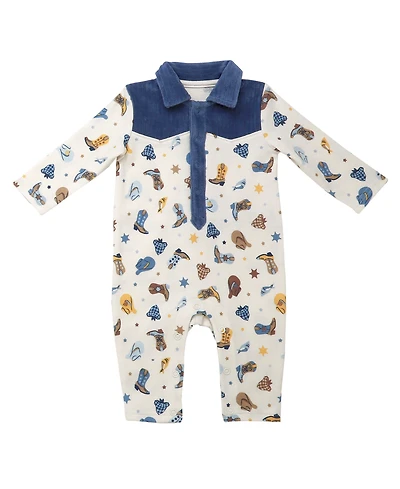 Baby Starters Boys Western Ranch Coverall