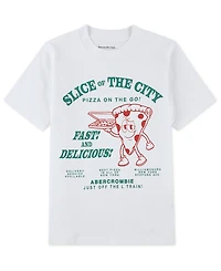 abercrombie kids Boys 5-16 Pizza Slice Short-Sleeve T-Shirt