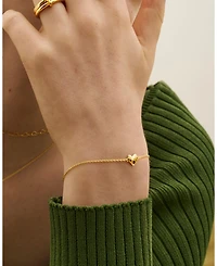 Ottoman Hands Hammered Heart Bracelet