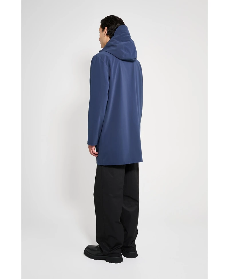 Stutterheim Men's Classic and Unisex Stockholm Patch Raincoat