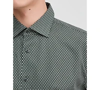Hugo by Boss Men's Modern-Fit Solid Poplin Dress Shirt