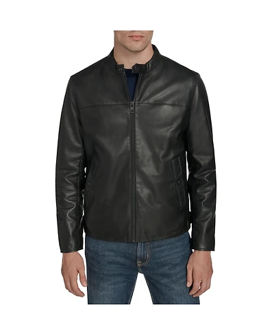 Andrew Marc Black Label Men's Macalister Leather Jacket