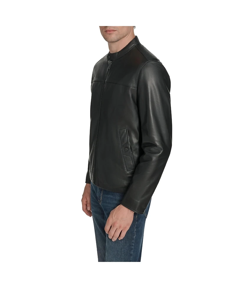 Andrew Marc Black Label Men's Macalister Leather Jacket