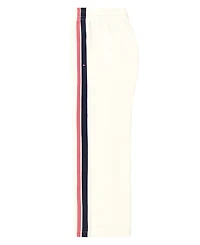 Tommy Hilfiger Girls 7-16 Fleece Wide Leg Side Stripes Pants