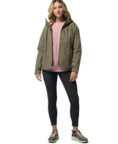 Columbia Womens Aldermore Crewneck Long Sleeve Sweatshirt Hikebound Ii Hooded Waterproof Jacket Move Leggings