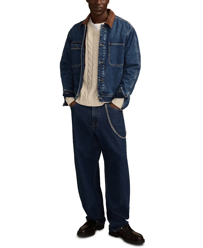 Lucky Brand Men's Button-Front Denim Jacket