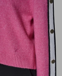 Karl Lagerfeld Paris Women's Contrast Trim Pull-On Sweater