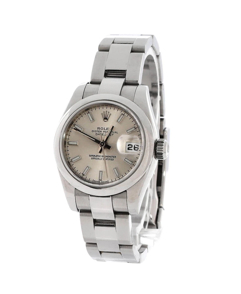Pre-Owned Rolex Oyster Perpetual Datejust Automatic Watch in Stainless Steel 26mm