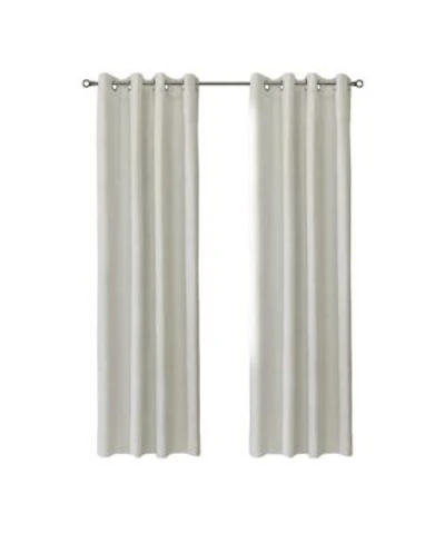Habitat Ashcroft Light Filtering Exclusive Weave Grommet Curtain Panel 52 X 84 Linen