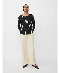 Masai Copenhagen Women's Wide Leg Velvet Pants