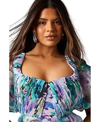 Coast Women's Organza Tiered Dress