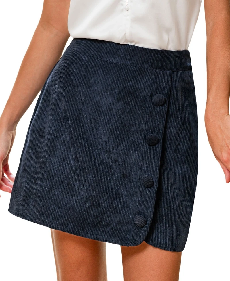 Cupshe Women's Claudette Blue Mini Skirt