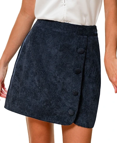 Cupshe Women's Claudette Blue Mini Skirt
