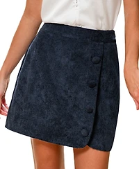 Cupshe Women's Claudette Blue Mini Skirt