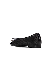 Women's Casual Cap Toe Ballet Flats By Xti