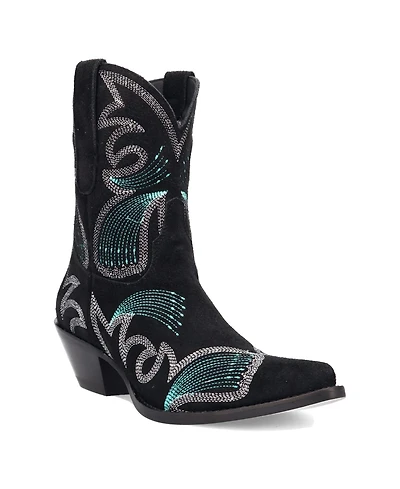 Dingo Women's Flyin' Colors Suede Leather Bootie