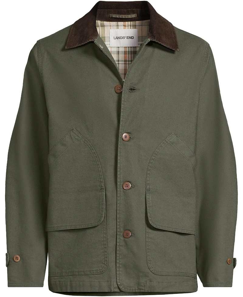 Lands' End Men's Canvas Barn Jacket