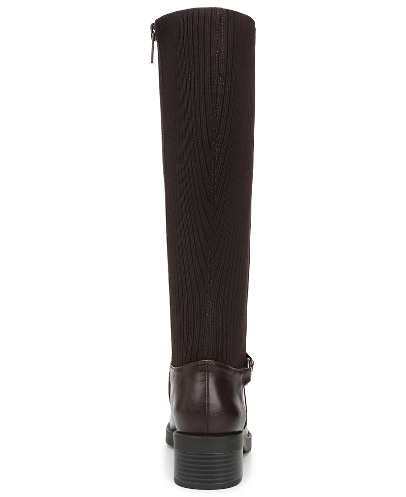 LifeStride Brighton Round Toe Extra Wide Calf Tall Boots