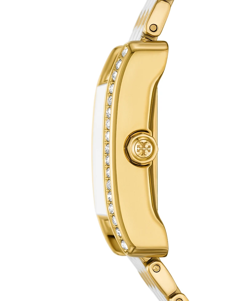 Tory Burch Women's The Eleanor Quartz Three-Hand Multi Stainless Steel, 27mm