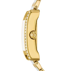 Tory Burch Women's The Eleanor Quartz Three-Hand Multi Stainless Steel, 27mm