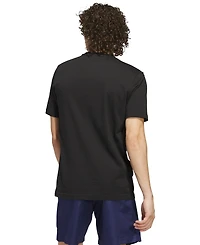 adidas Men's 3-Stripes Lights Hoops Graphic Crewneck T-Shirt