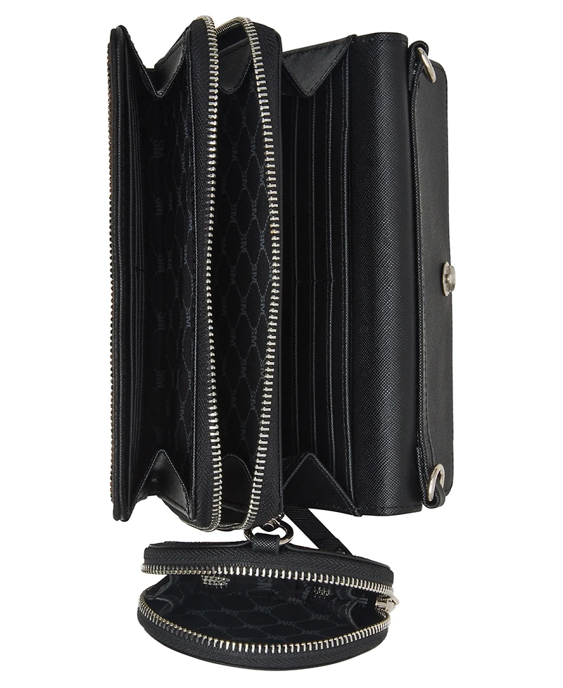 Steve Madden Boxed Embellished Carina Crossbody Wallet