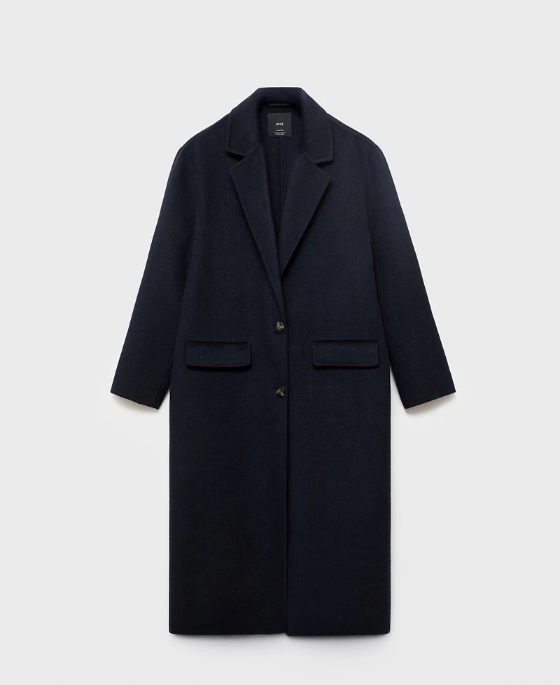 Mango Women's Wool Overcoat