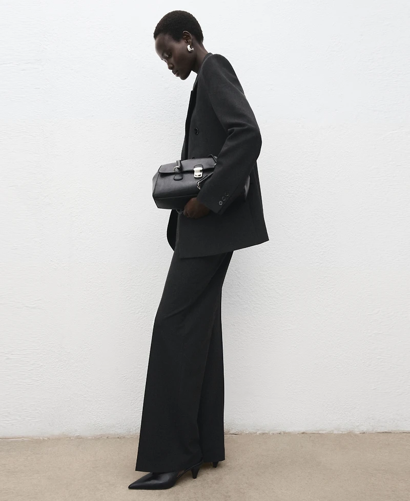 Mango Women's Pleated Suit Pants