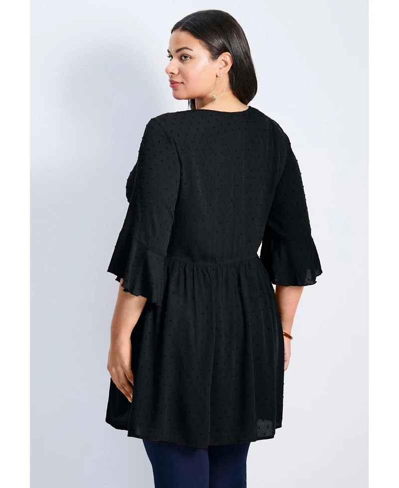 Avenue Women's Veronica Dobby Tunic