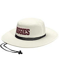 Adidas Men's and Women's Cream Texas A&M Aggies Wide Brim Boonie Bucket Hat