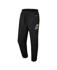 Colosseum Men's Black Kansas Jayhawks Revolution Jogger Pants