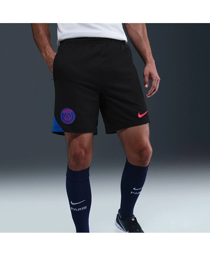 Nike Men's Black Paris Saint-Germain 2025/26 Strike Third Performance Shorts