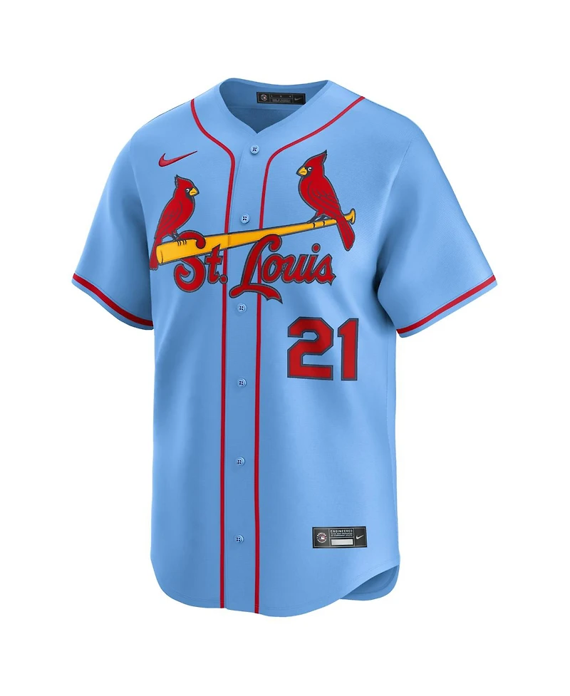 Nike Men's Lars Nootbaar Light Blue St. Louis Cardinals Alternate Limited Jersey