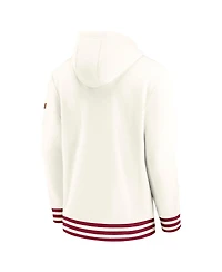 Nike Men's Cream Oklahoma Sooners Legacy Retro Pullover Hoodie